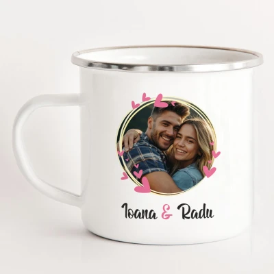 Cana emailata - Cu poza