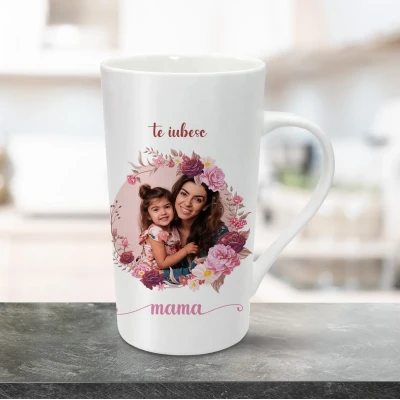 Cana pentru latte personalizata 470ml - Mama