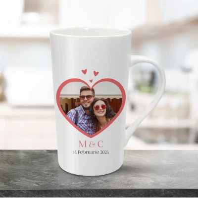 Cana pentru latte personalizata 470ml - Love