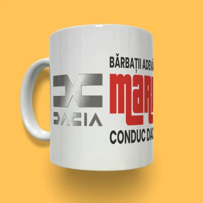 Cana ceramica personalizata - Dacia