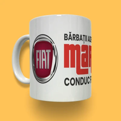Cana ceramica personalizata - Fiat