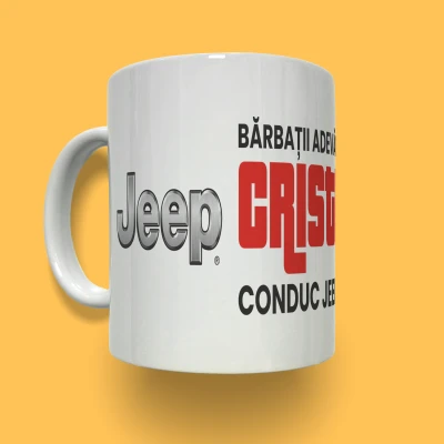 Cana ceramica personalizata - Jeep