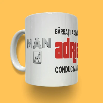 Cana ceramica personalizata - MAN