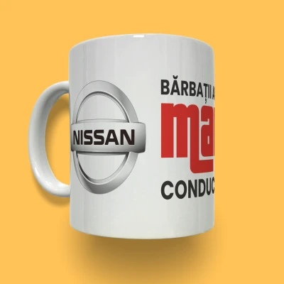 Cana ceramica personalizata - Nissan