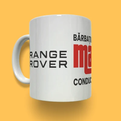 Cana ceramica personalizata - Range Rover