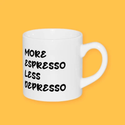 Cana personalizată pentru Cafea - More espresso