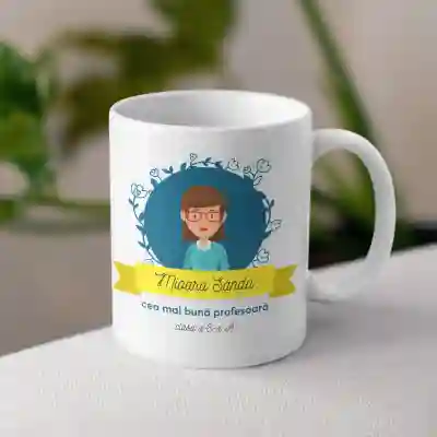 Cana personalizata - Cea mai buna profesoara