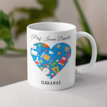 Căni personalizate pentru profesori