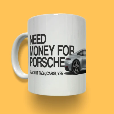 Cana ceramica personalizata - Need money for...