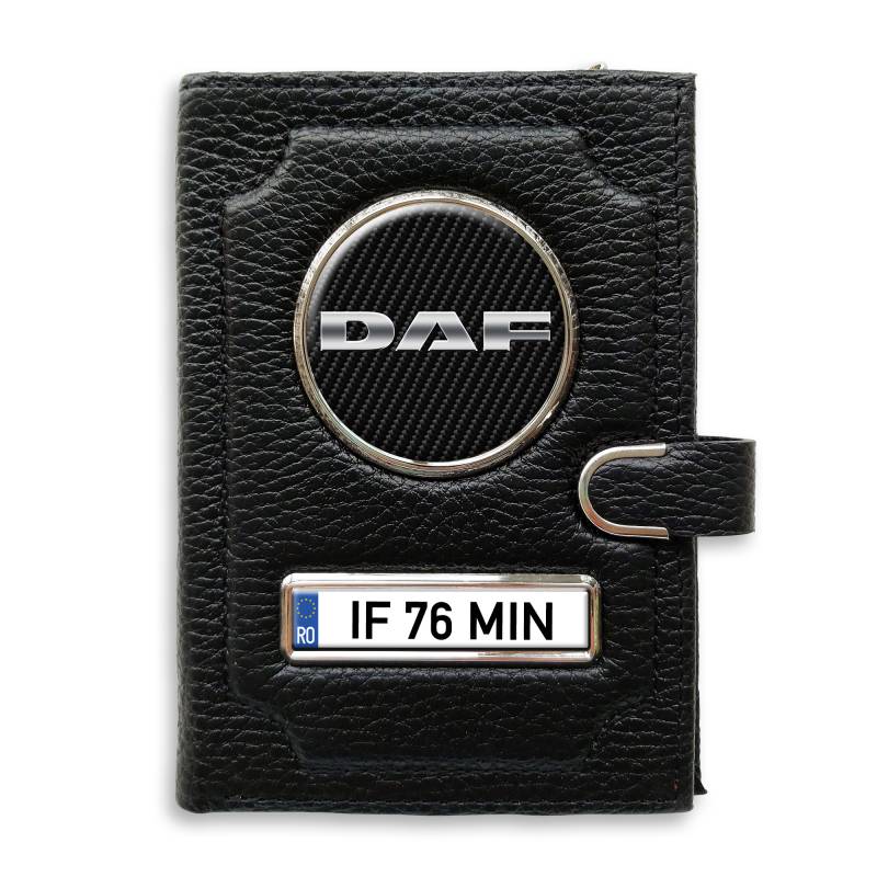 Portofel cu compartiment pentru bani cu clema DAF