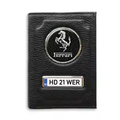 Portofel cu compartiment pentru bani Ferrari