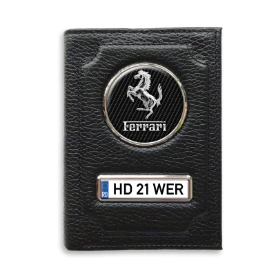 Portofel cu compartiment pentru bani Ferrari