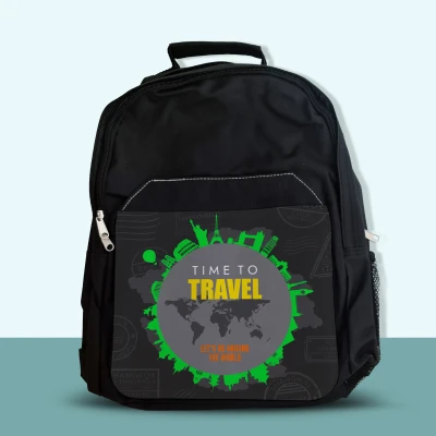 Ghiozdan personalizat - Time to travel