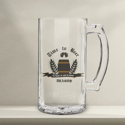 Halba de bere personalizata - Time to Beer