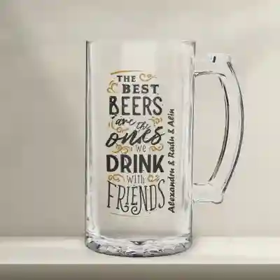 Halba de bere personalizata - The best Beer