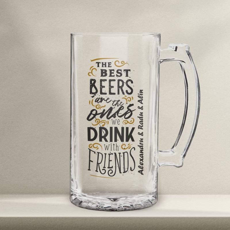 Halba de bere personalizata - The best Beer