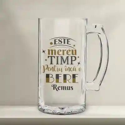 Halba de bere personalizata - Inca o bere
