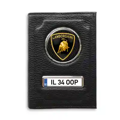Portofel cu compartiment pentru bani Lamborghini