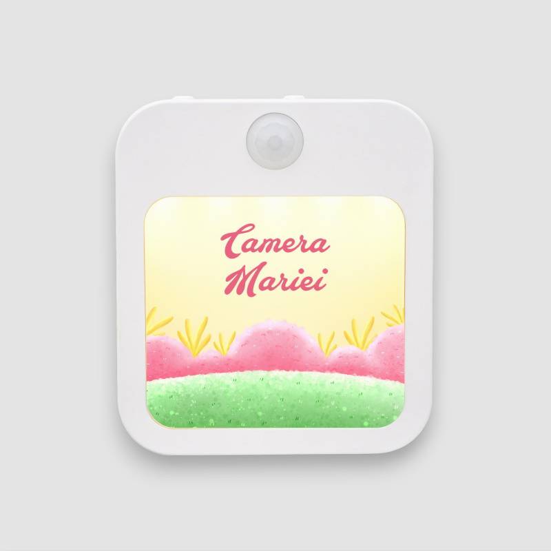 Lampă veghe personalizată - Pastel
