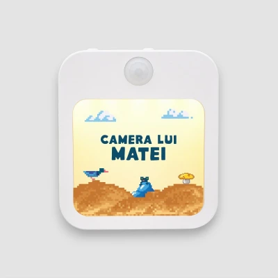 Lampă veghe personalizată - Pixel