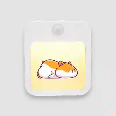 Lampă veghe personalizată - Sleepy Cat
