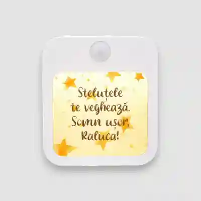 Lampă veghe personalizată - Stele