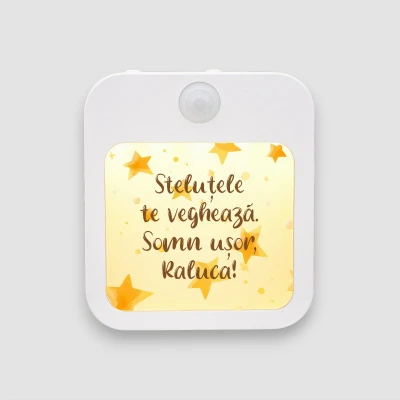 Lampă veghe personalizată - Stele