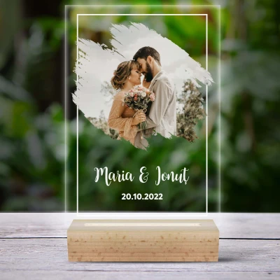 Lampa Led Personalizata - Brushstroke