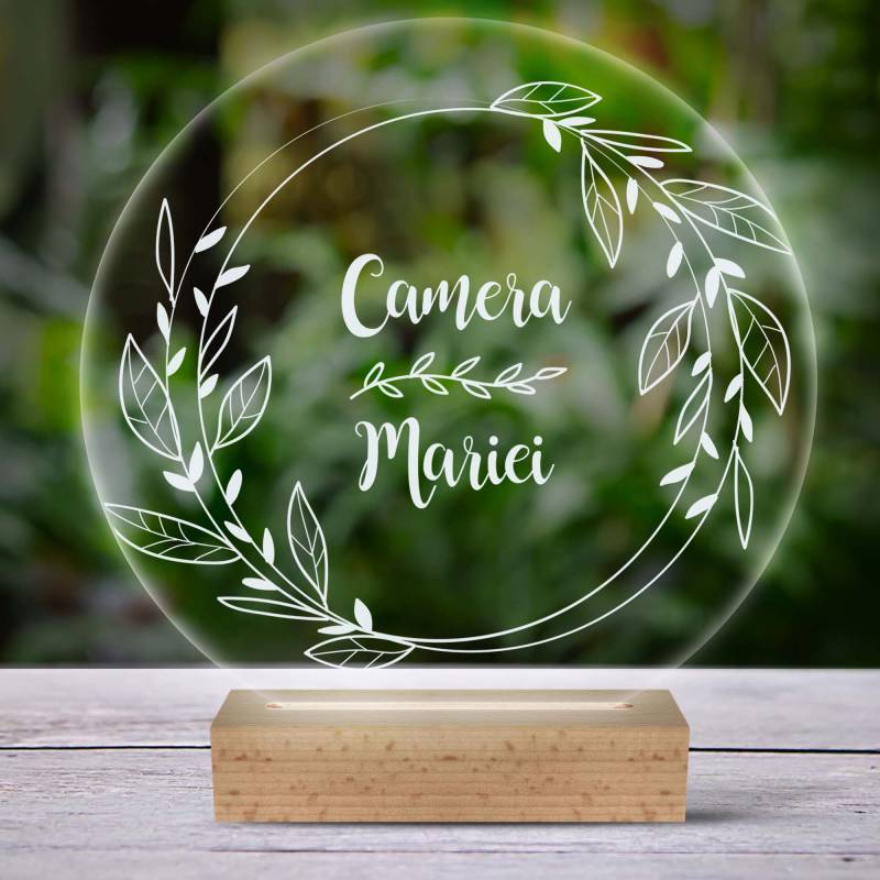 Lampa led personalizata pentru camera ta