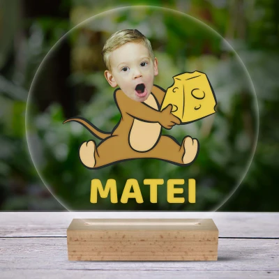 Lampa led personalizata pentru camera copilului