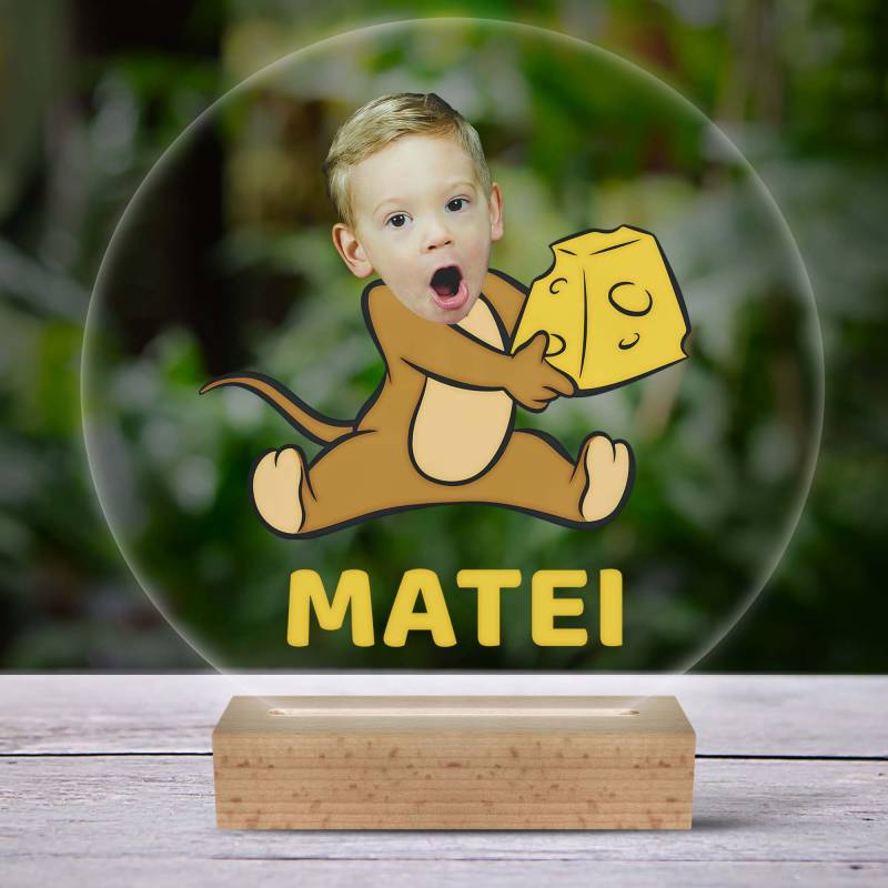 Lampa led personalizata pentru camera copilului