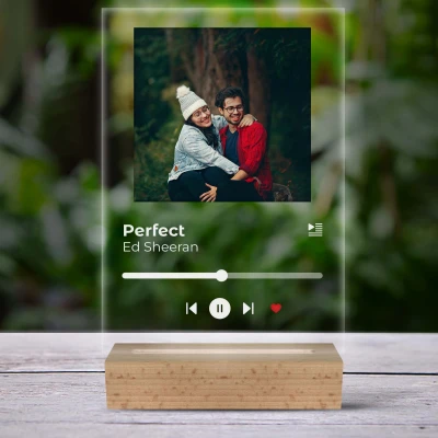 Lampa led 3D personalizata Spotify