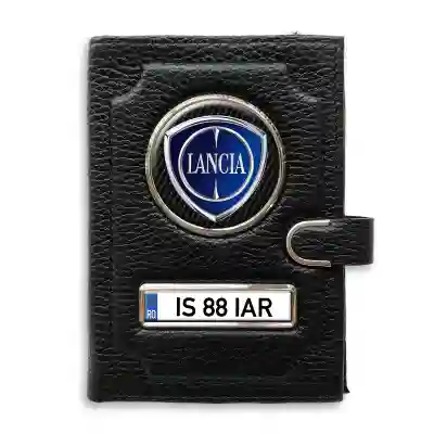 Portofel cu compartiment pentru bani cu clema Lancia