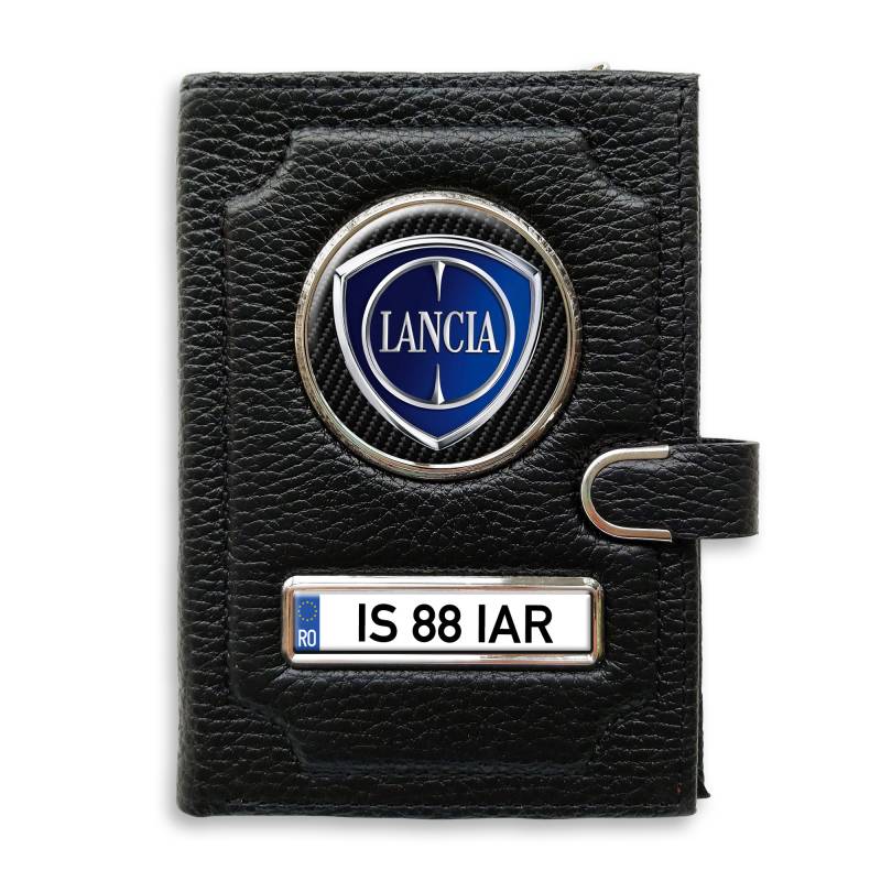 Portofel cu compartiment pentru bani cu clema Lancia
