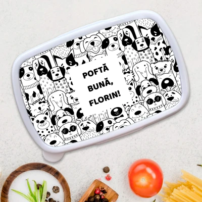 Lunch box personalizat - Pofta Buna !