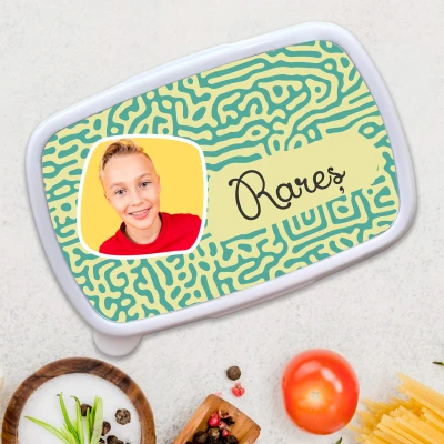 Lunch box personalizat - Dungi abstracte