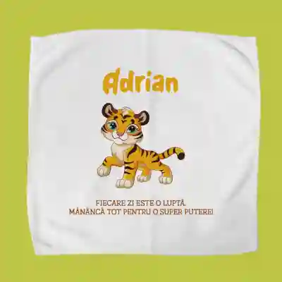 Prosop pentru lunch box personalizat - Leu