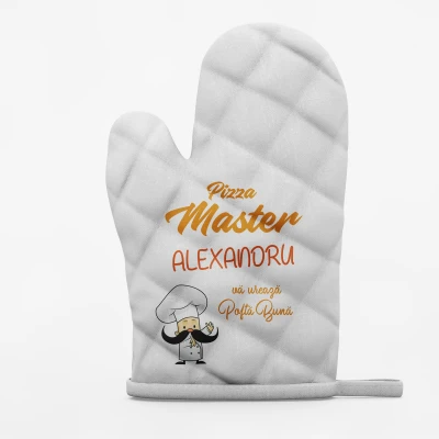 Manusa De Bucatarie Personalizata - Pizza Master