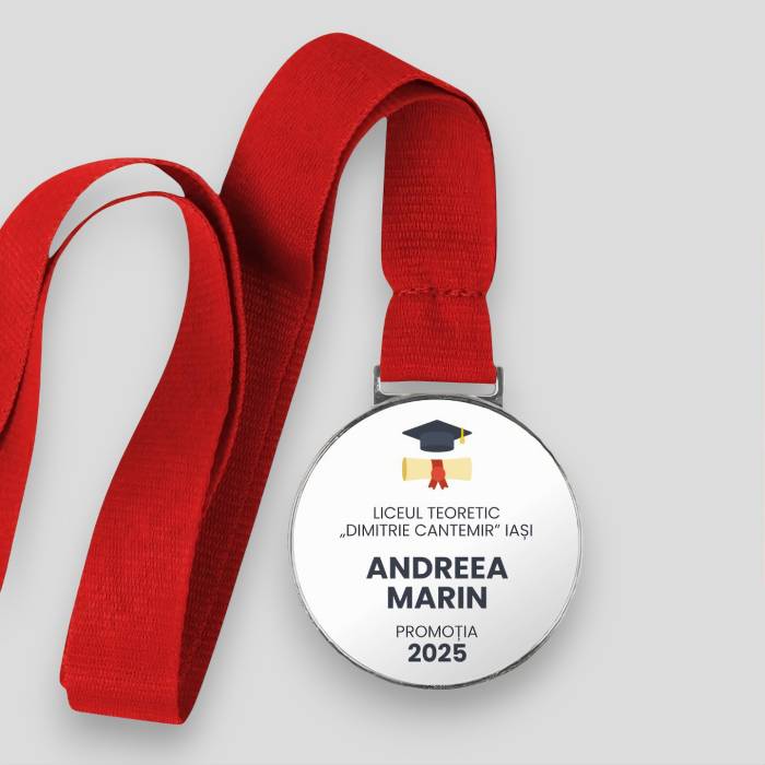Medalie personalizata - Absolvent