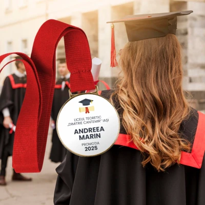 Medalie personalizata - Absolvent