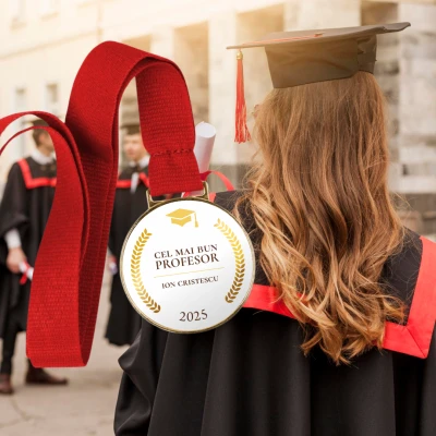 Medalie personalizata - Cel mai bun profesor