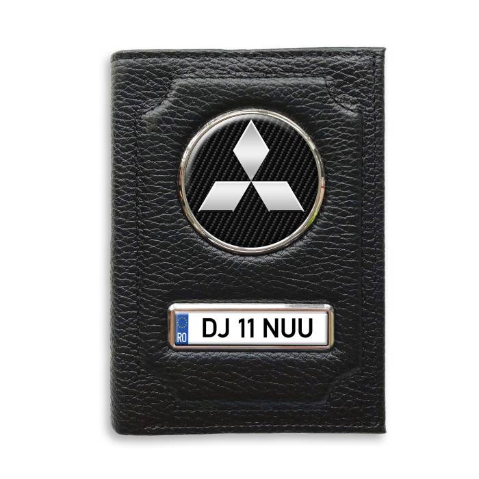 Portofel cu compartiment pentru bani Mitsubishi Silver