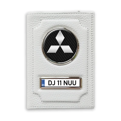 Portofel cu compartiment pentru bani Mitsubishi Silver