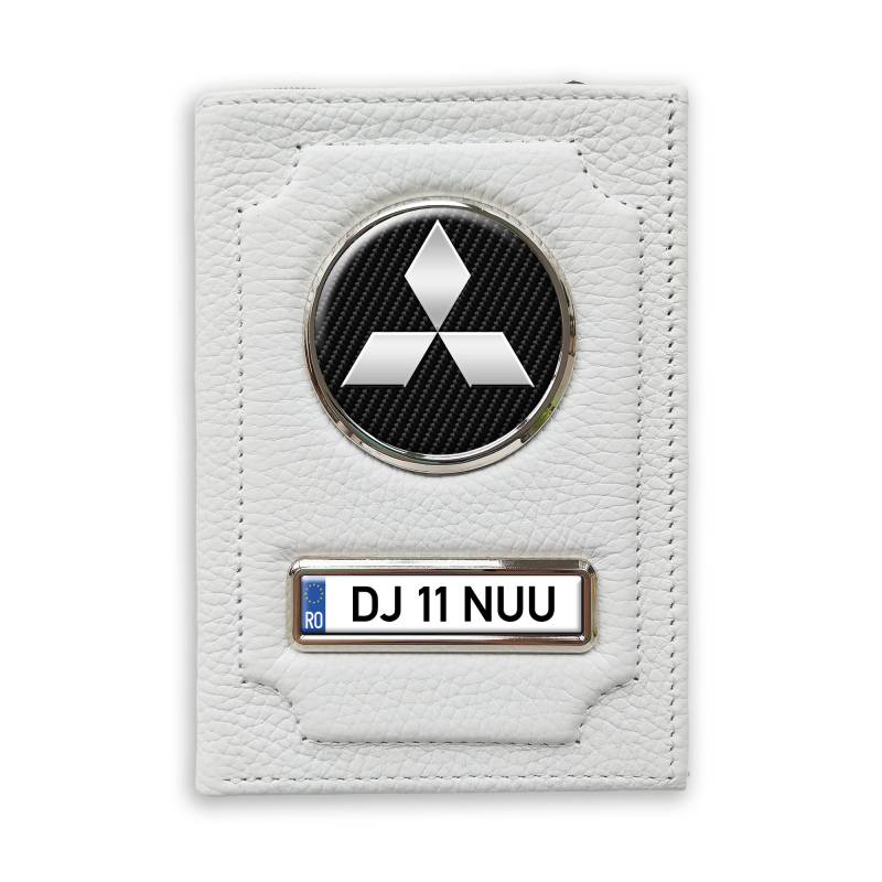 Portofel cu compartiment pentru bani Mitsubishi Silver