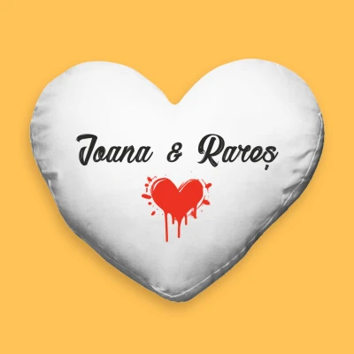 Perna personalizata in forma de inima - Graffiti heart