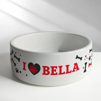 Bol din ceramica personalizat - Love