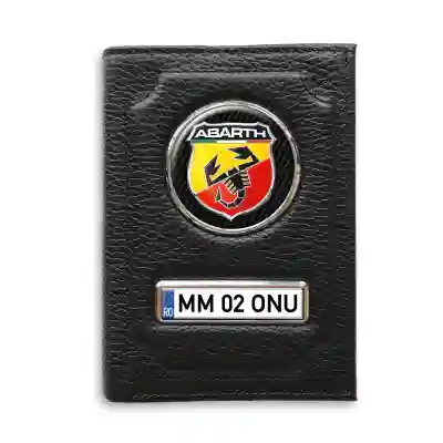 Portofel cu compartiment pentru bani Abarth