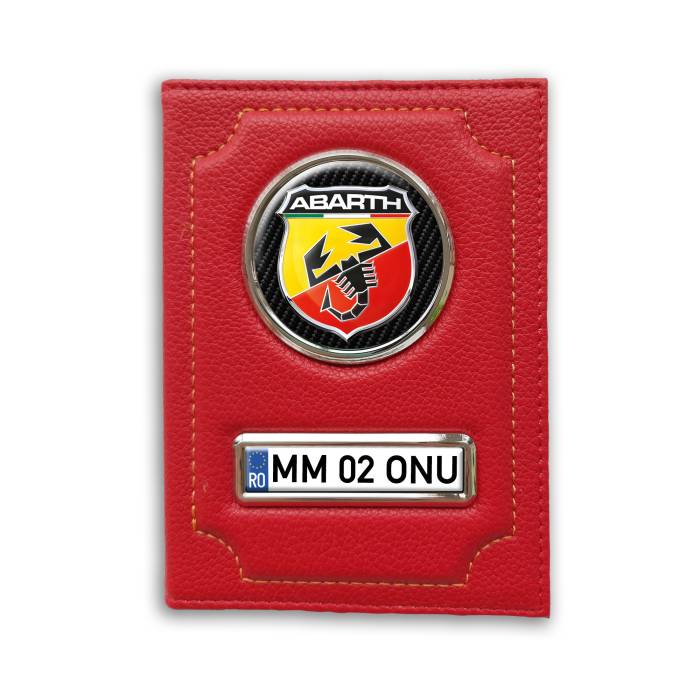 Portofel cu compartiment pentru bani Abarth