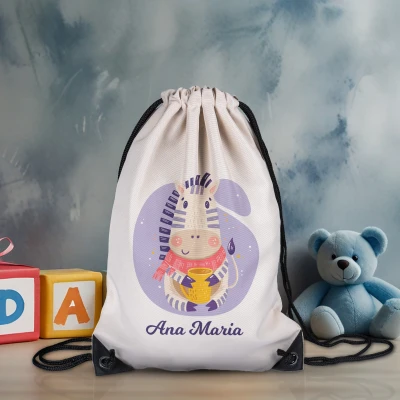 Rucsac personalizat - Zebra