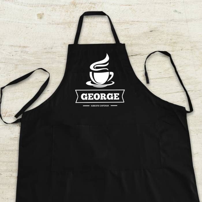 Sort De Bucatarie Personalizat - Iubitor De Cafea